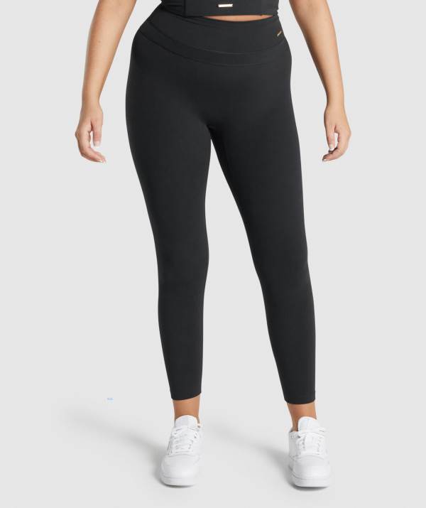 Damske Legíny Gymshark Whitney High Rise Čierne | ML9230748